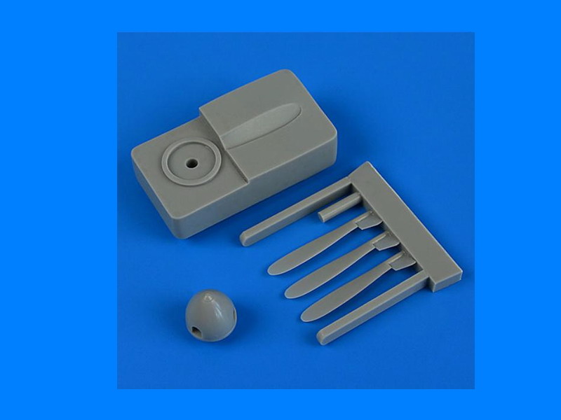 QB72524 La-7 propeller w/tool 1/72